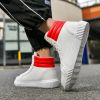 High-top new couple sneakers, men's and women's sports and casual height-increasing white sneakers, and the trend of sneakers