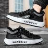 Autumn and winter men's new trend fashion plush casual shoes comfortable warm men's sports shoes