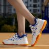 New four seasons non-slip men's badminton table tennis couple shoes sports big size men's sports shoes 38-48