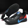 New comfortable breathable sports shoes men's anti-slip wear sports shoes youth professional combat basketball sports shoes