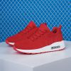 Large size new flying woven fashion casual sports women's shoes shaking shoes heightening shoes trend women's shoes
