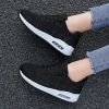 Large size new flying woven fashion casual sports women's shoes shaking shoes heightening shoes trend women's shoes