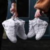 Men and women with the same fashion sneakers couple high top thick sole basketball shoes 36-45