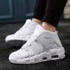 Men and women with the same fashion sneakers couple high top thick sole basketball shoes 36-45