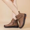 Winter new large size women high top soft sole comfortable casual cotton shoes warm cotton boots 36-44