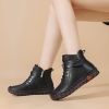 Winter new large size women high top soft sole comfortable casual cotton shoes warm cotton boots 36-44