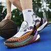 Men's new glow-in-the-dark version of basketball shoes rubber outsole friction with sound fashion trend comfortable sneakers 36-45