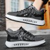 Autumn and winter men's new trend fashion plush casual shoes comfortable warm men's sports shoes